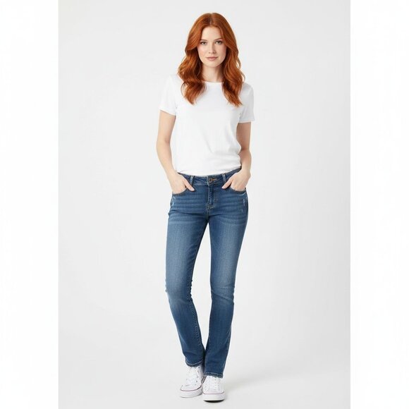 Seven7 Women's Size 27 Skinny Jeans Medium Wash - Picture 1 of 6